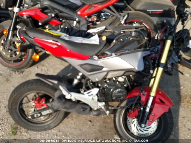 MLHJC6111H5203271 - 2017 HONDA GROM 125 RED photo 8