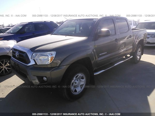 5TFJU4GN5DX037415 - 2013 TOYOTA TACOMA DOUBLE CAB PRERUNNER TAN photo 6