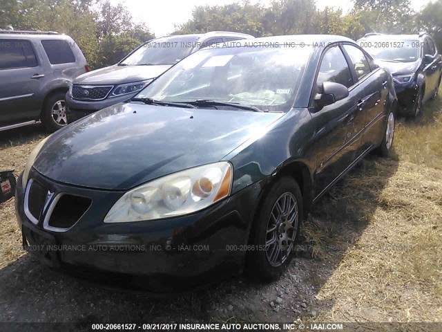 1G2ZF58B774116084 - 2007 PONTIAC G6 VALUE LEADER/BASE GREEN photo 2