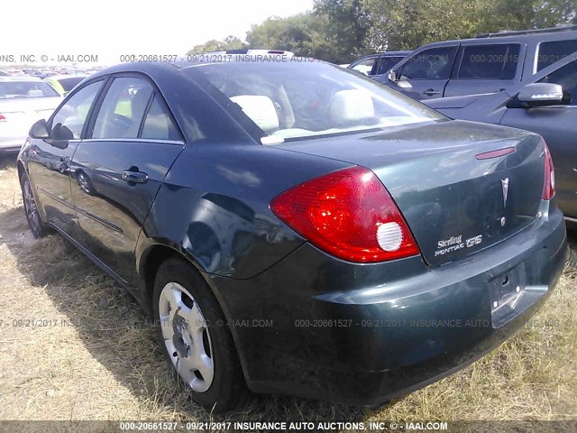 1G2ZF58B774116084 - 2007 PONTIAC G6 VALUE LEADER/BASE GREEN photo 3