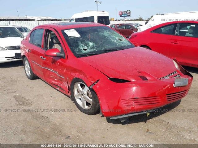 1G1AZ55F467836147 - 2006 CHEVROLET COBALT LTZ RED photo 1