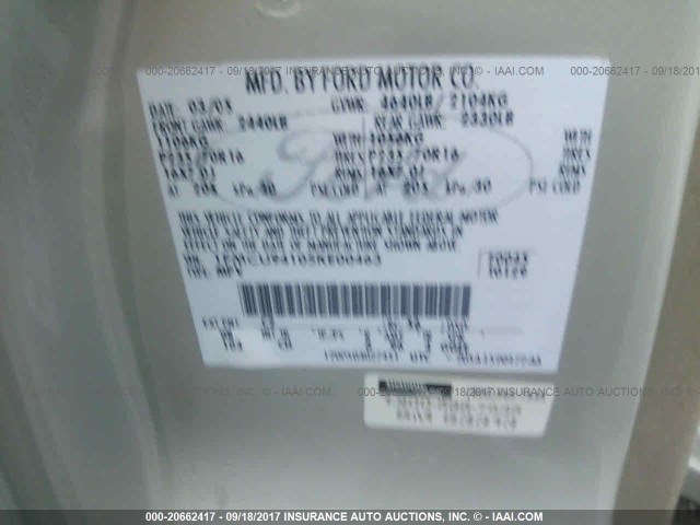 1FMCU94105KE00463 - 2005 FORD ESCAPE LIMITED TAN photo 9