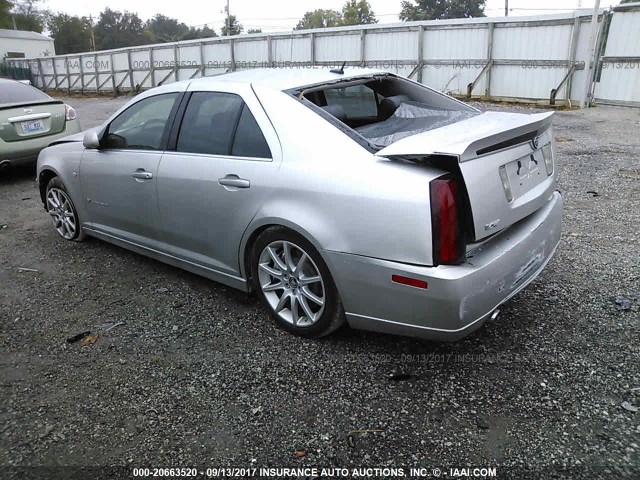 1G6DX67DX60184903 - 2006 CADILLAC STS-V SILVER photo 3