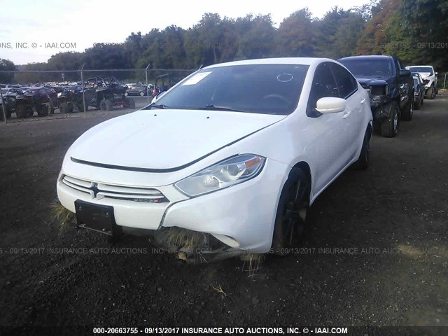 1C3CDFBA8DD297922 - 2013 DODGE DART SXT WHITE photo 6