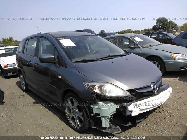 JM1CR293590352015 - 2009 MAZDA 5 GRAY photo 1