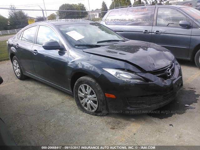 1YVHZ8BH6D5M16938 - 2013 MAZDA 6 SPORT GRAY photo 1