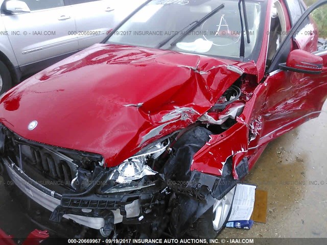 WDDGF8BB5BA522216 - 2011 MERCEDES-BENZ C 300 4MATIC RED photo 6