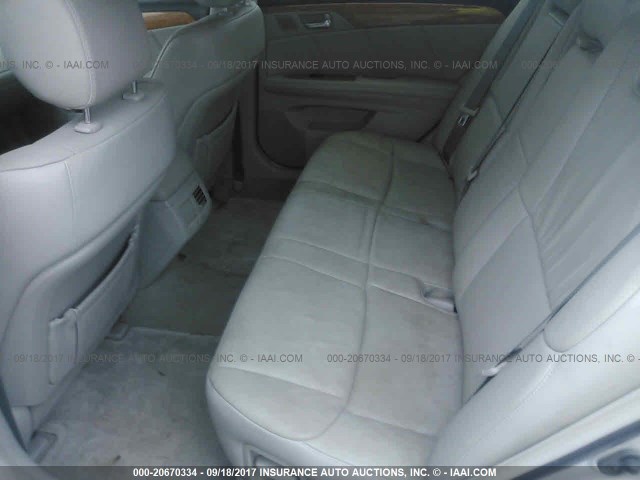 4T1BK36B75U028547 - 2005 TOYOTA AVALON XL/XLS/TOURING/LIMITED GRAY photo 8