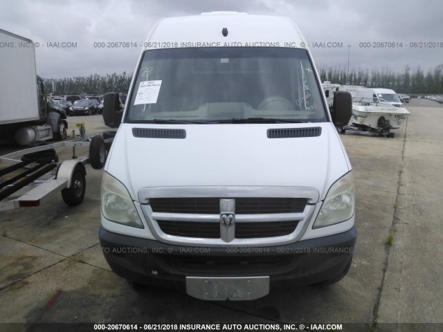 WD0PF145185343690 - 2008 DODGE SPRINTER 3500 WHITE photo 6