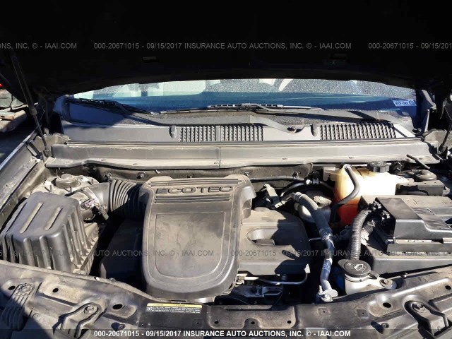 3GSCL33P48S691427 - 2008 SATURN VUE XE GRAY photo 10