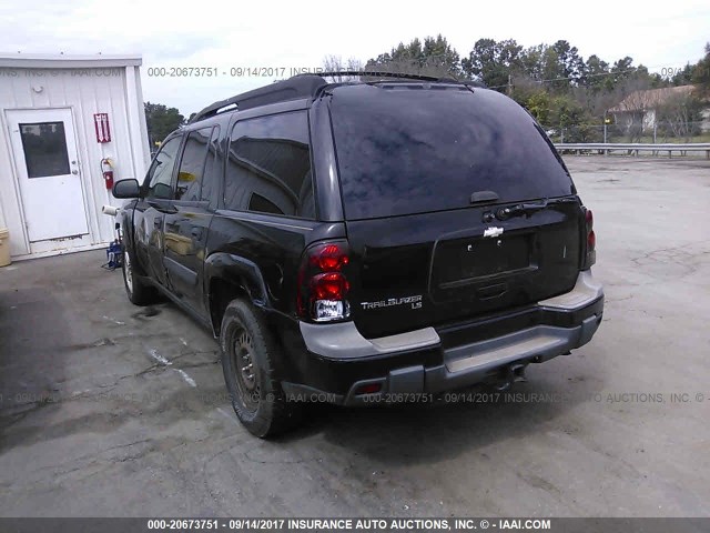 1GNES16S856107985 - 2005 CHEVROLET TRAILBLAZER EXT LS/EXT LT BLACK photo 3