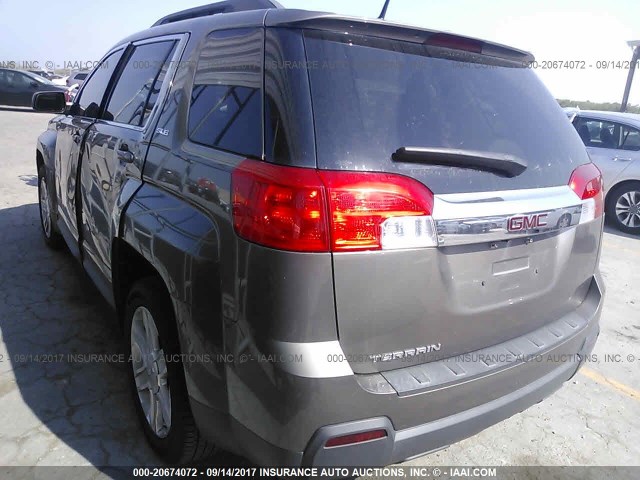 2CTALDEW9A6338171 - 2010 GMC TERRAIN SLE GRAY photo 3