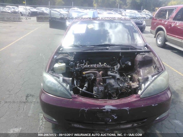 4T1BE32K34U303164 - 2004 TOYOTA CAMRY LE/XLE/SE მუქწითელი ფოტო 6