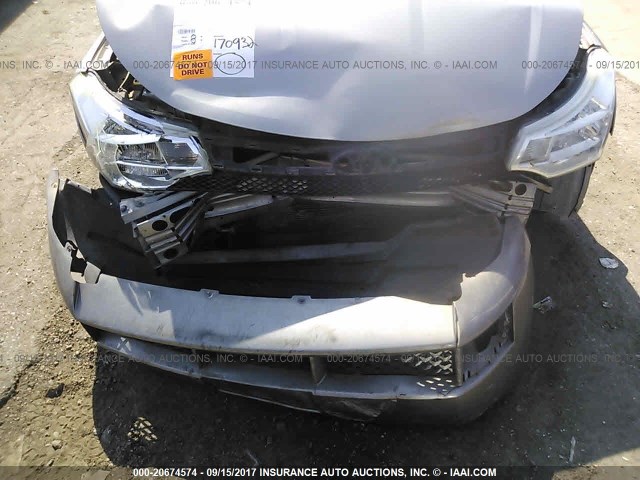 1FAHP35N18W218676 - 2008 FORD FOCUS SE/SEL/SES SILVER photo 6