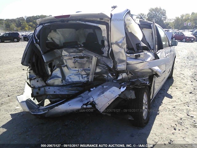 5FNRL3H7XAB042891 - 2010 HONDA ODYSSEY EXL ვერცხლისფერი ფოტო 6