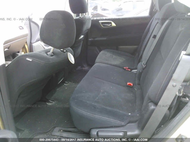 5N1AR2MM9DC678216 - 2013 NISSAN PATHFINDER S/SV/SL/PLATINUM 金色 照片 8