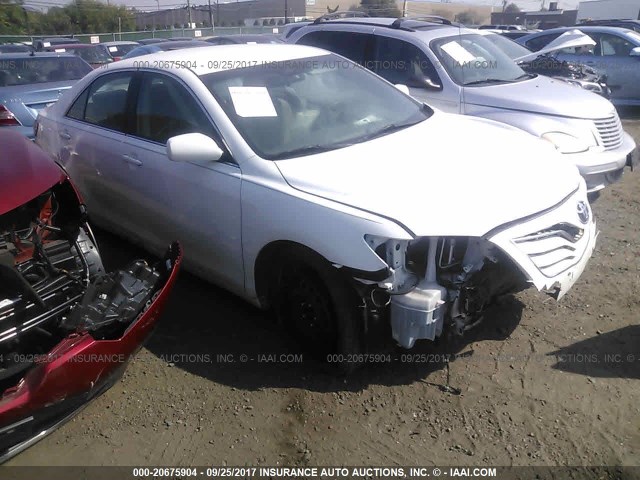 4T1BF3EK3BU592441 - 2011 TOYOTA CAMRY SE/LE/XLE WHITE photo 1