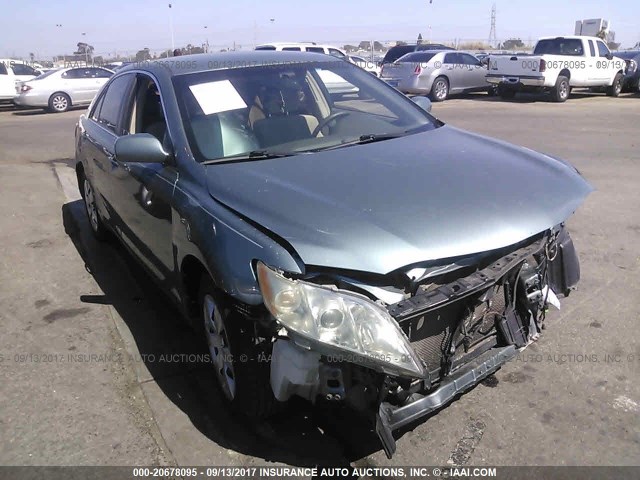 4T1BE46K09U899762 - 2009 TOYOTA CAMRY SE/LE/XLE GREEN photo 1