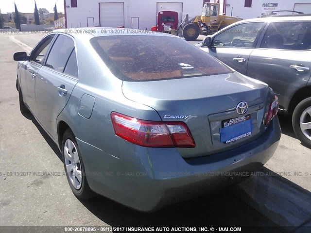 4T1BE46K09U899762 - 2009 TOYOTA CAMRY SE/LE/XLE GREEN photo 3