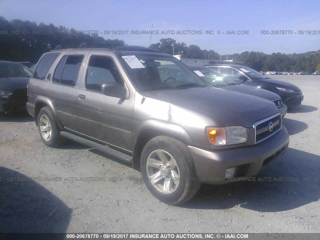 JN8DR09X92W653986 - 2002 NISSAN PATHFINDER LE/SE TAN photo 1