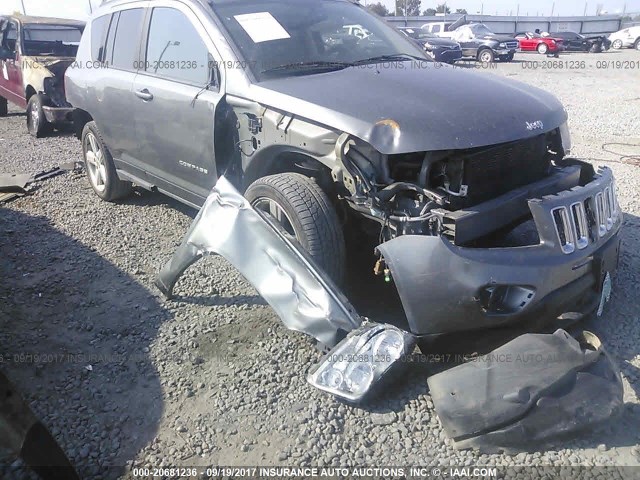 1C4NJCCB2DD191548 - 2013 JEEP COMPASS LIMITED GRAY photo 1