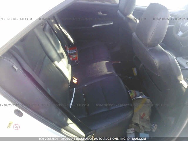 4T1BF1FK8DU711686 - 2013 TOYOTA CAMRY L/SE/LE/XLE 白色 照片 8