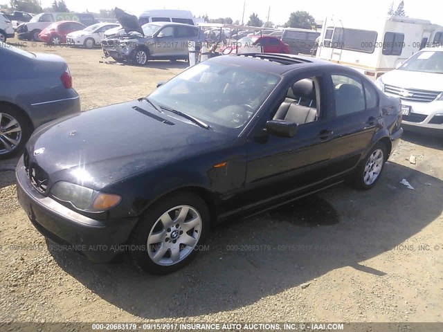 WBAEU33483PM57397 - 2003 BMW 325 XI BLACK photo 2