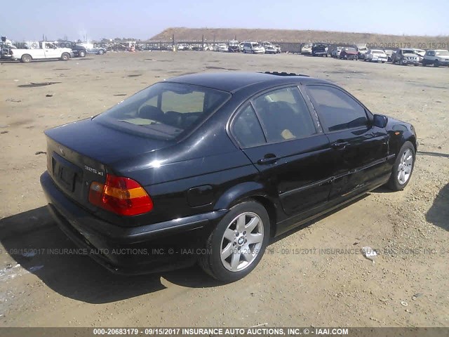 WBAEU33483PM57397 - 2003 BMW 325 XI BLACK photo 4