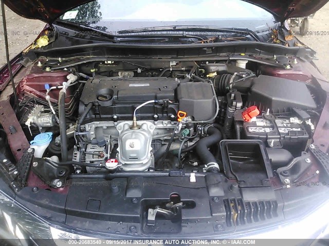 1HGCR2F52HA029718 - 2017 HONDA ACCORD SPORT 栗色 照片 10