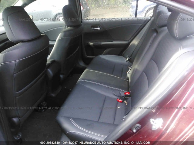 1HGCR2F52HA029718 - 2017 HONDA ACCORD SPORT 栗色 照片 8