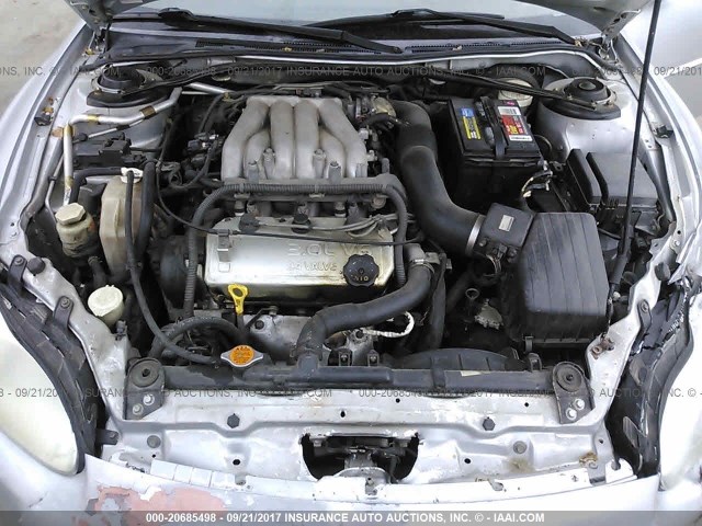 4B3AG52H02E109306 - 2002 DODGE STRATUS R/T SILVER photo 10