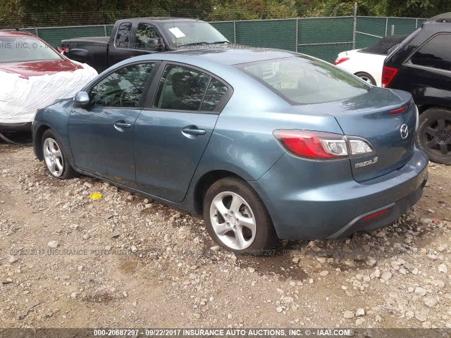 JM1BL1UF0B1900155 - 2011 MAZDA 3 I GRAY photo 3