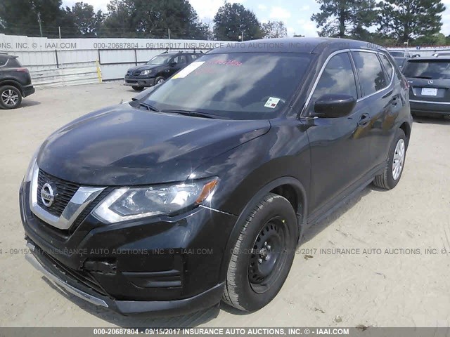 5N1AT2MTXHC773530 - 2017 NISSAN ROGUE S/SL BLACK photo 2