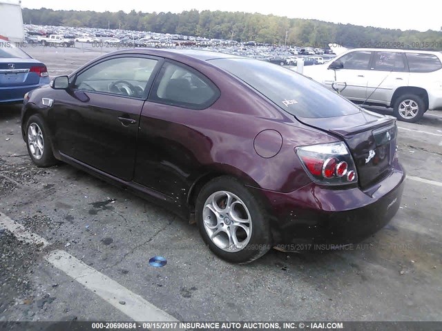 JTKDE177750041415 - 2005 TOYOTA SCION TC 栗色 照片 3