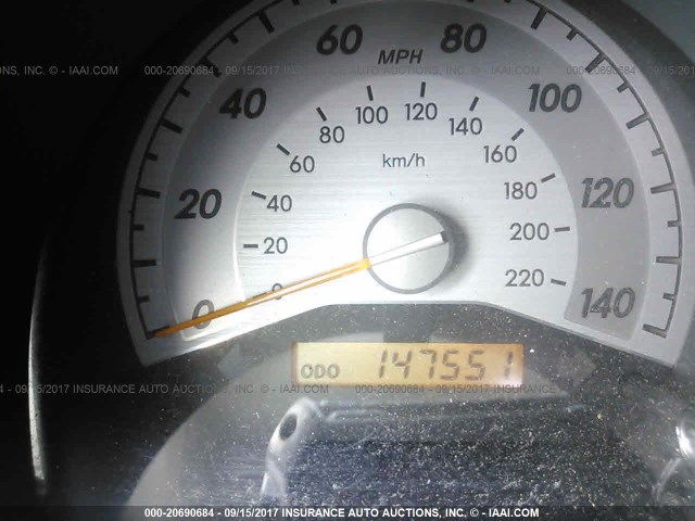 JTKDE177750041415 - 2005 TOYOTA SCION TC 栗色 照片 7