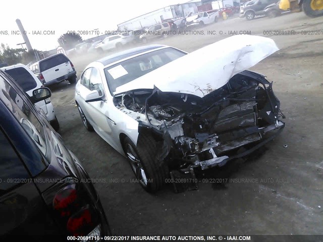 WBA6B4C57DD098779 - 2013 BMW 650 XI WHITE photo 1