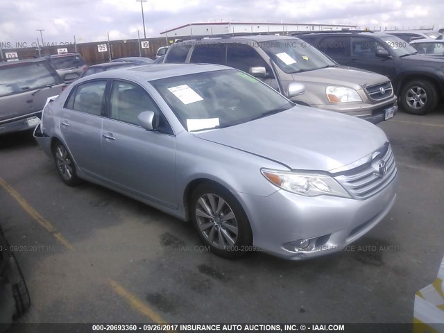 4T1BK3DB8BU371429 - 2011 TOYOTA AVALON LIMITED SILVER photo 1