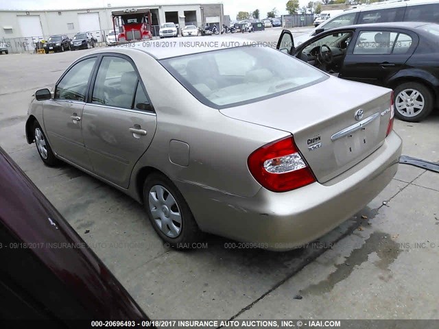 4T1BE32K34U906020 - 2004 TOYOTA CAMRY LE/XLE/SE 米色 照片 3