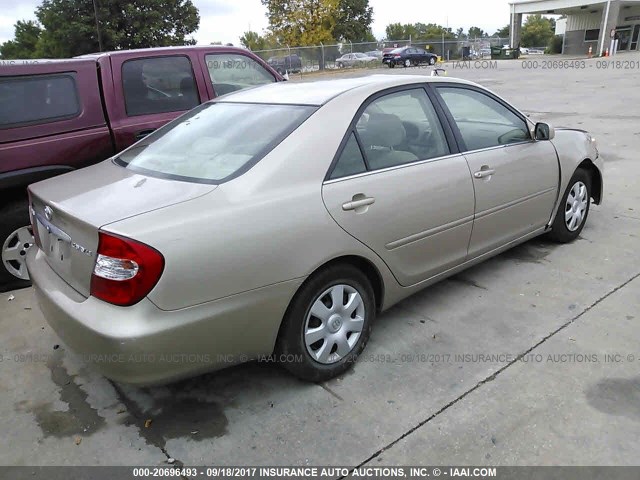 4T1BE32K34U906020 - 2004 TOYOTA CAMRY LE/XLE/SE 米色 照片 4