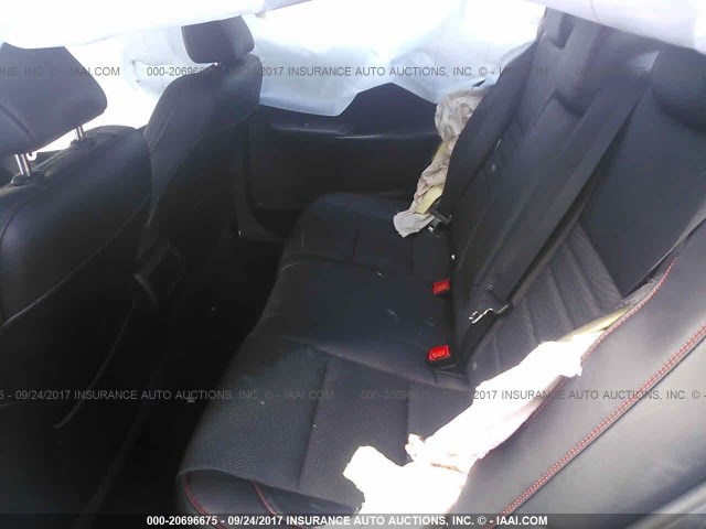 4T1BF1FK6GU228735 - 2016 TOYOTA CAMRY LE/XLE/SE/XSE BLACK photo 8