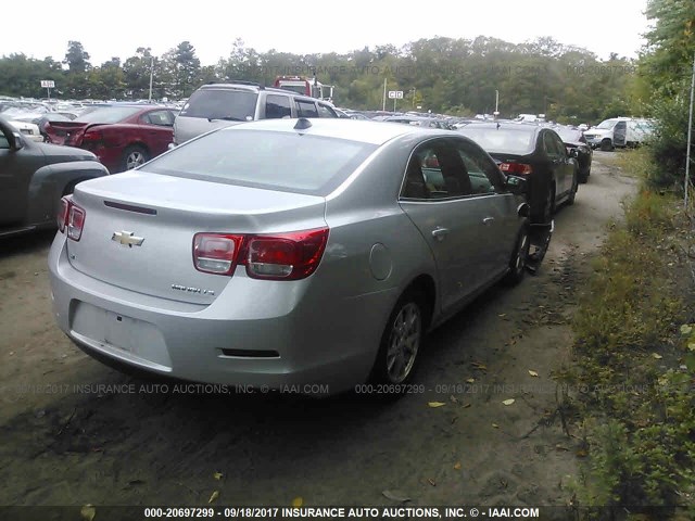 1G11A5SL7EF230007 - 2014 CHEVROLET MALIBU LS SILVER photo 4