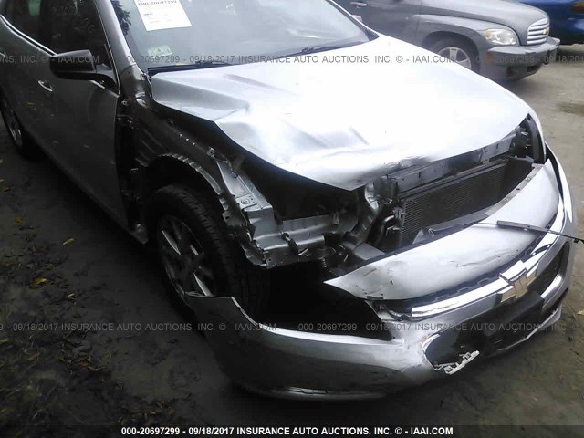 1G11A5SL7EF230007 - 2014 CHEVROLET MALIBU LS SILVER photo 6