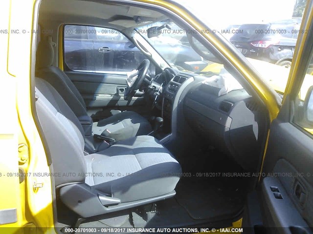 5N1ED28Y72C548543 - 2002 NISSAN XTERRA XE/SE YELLOW photo 5