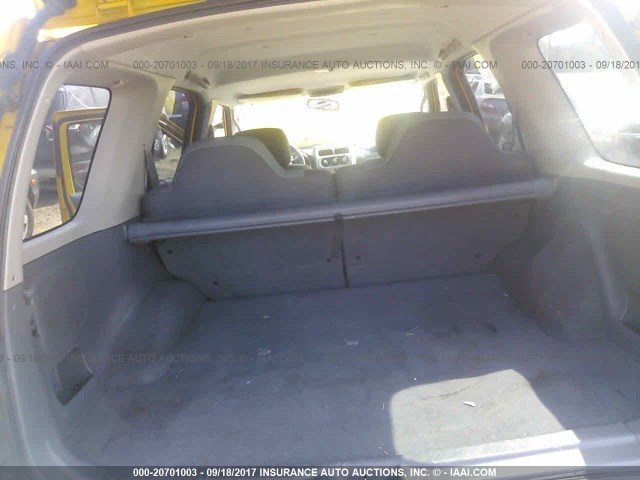 5N1ED28Y72C548543 - 2002 NISSAN XTERRA XE/SE YELLOW photo 8