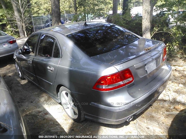 YS3FH41U861009696 - 2006 SAAB 9-3 AERO GRAY photo 3