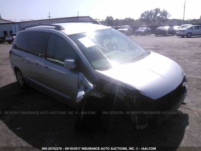 5N1BV28U35N117901 - 2005 NISSAN QUEST S/SE/SL SILVER photo 1