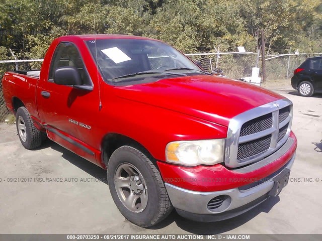 1D7HA16K85J515589 - 2005 DODGE RAM 1500 ST RED photo 1