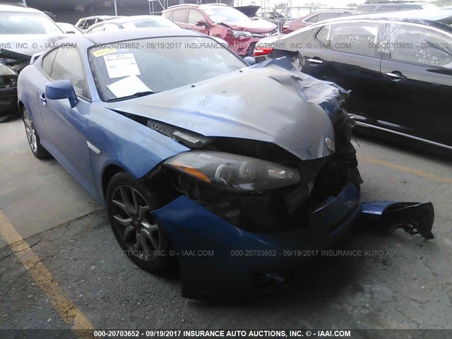 KMHHN66F87U237322 - 2007 HYUNDAI TIBURON GT/SE/GT LIMITED BLUE photo 1