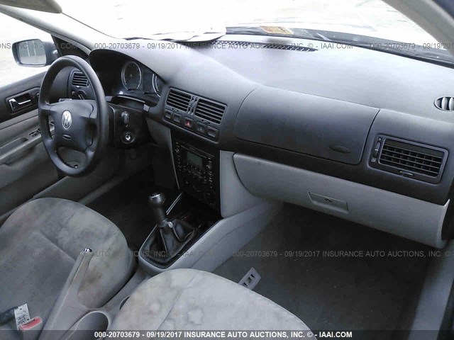 3VWRK69M95M045370 - 2005 VOLKSWAGEN JETTA GL GRAY photo 5