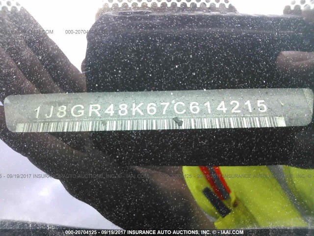 1J8GR48K67C614215 - 2007 JEEP GRAND CHEROKEE LAREDO/COLUMBIA/FREEDOM 金色 照片 9